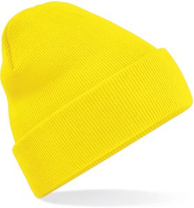 Beechfield Uni čepice B45 Gelb Yellow One Size