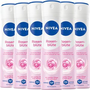 NIVEA Deodorant Rosenblüte Deo Spray, 6 x 150ml NIVEA Deodorant Rosenblüte Deo Spray, 6 x 150ml