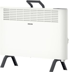 STIEBEL ELTRON neue Elektroheizung engergiesparend, Standgerät CNS 2000 Plus LCD move, 2 kW für ca. 25 m², LC-Display, Wochentimer, Weiß