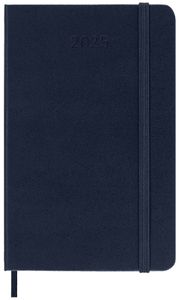 MOLESKINE Taschenkalender 2025 Wochen P/A6 Hardcover,blau