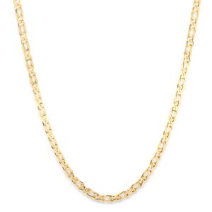 Goldkette Tigerauge Pfauenauge 3mm 585er Gelbgold 14Karat Halskette Damen Herren 50 cm