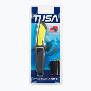 TUSA Mini-Tauchermesser Gelb M-1001
