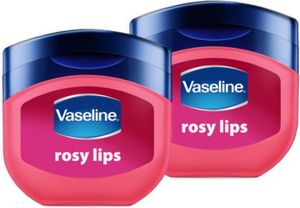 Vaseline Lip Therapy Rosy | Pflegender Lippenbalsam für optimale Feuchtigkeit | Doppelpack 2 x 7g (Rosy (2er Pack))