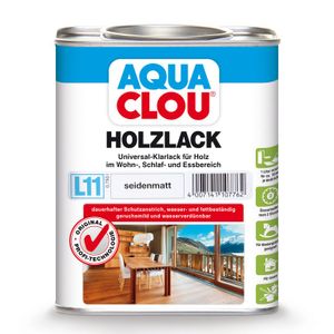 Clou Holzlack L11 seidenmatt farblos 750 ml