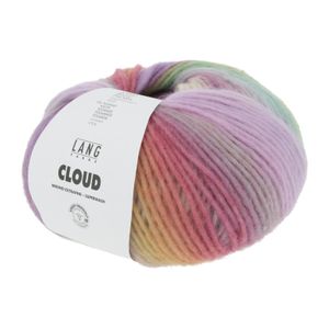 Lang Yarns - Cloud 0010 violett orange grün