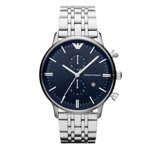 Emporio Armani Herren Chronograph Armband Uhr AR1648