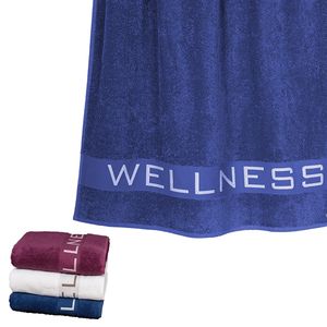 Luxus Saunatuch Wellness Badetuch / Duschtuch 70x180cm verschieden Farben, Farben:Blau