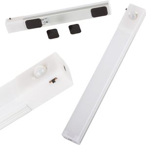 Verk 12273 LED svetlo pod skrinku s pohybovým senzorom, USB biela