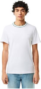 Lacoste Th8174 Kurzarm-t-shirt Weiß 8 Mann Weiß 8