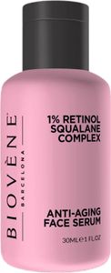 Biovene Przeciwstarzeniowe serum do twarzy z 1% retinolem i skwalanem, 30ml