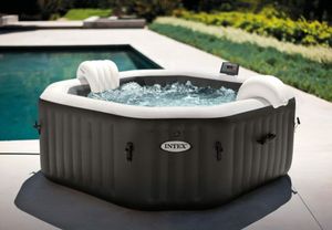 Basen z hydromasażem Pure Spa - Jet & Bubble Deluxe HWS - Intex 28458EX