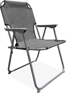 Linder Exclusiv Skladacie kreslo PO2600DG Sivé