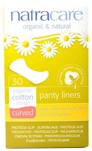 Natracare Slipeinlage Panty liners Curved 30 Stck
