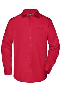 Men's Business Shirt Long-Sleeved red, Gr. 6XL
