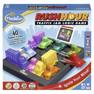ThinkFun Rush Hour, Lernspiel, Kinder & Erwachsene, Junge/Mädchen, 8 Jahr(e), 40 Stück(e), Geschlossene Box