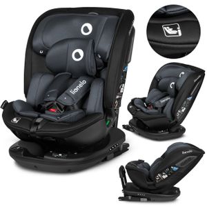 Lionelo Bastiaan RWF i-Size Kindersitz 0-36 kg ISOFIX 360° Autositze Kinderautositze - Grau