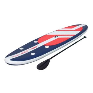 Aufblasbares Paddel-Surfbrett Bestway Hydro-Force Long Tail 335x76x15 cm Mit Paddel, Pumpe und Tasche