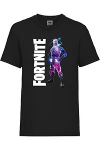 Galaxy Kinder T-shirt Fortnite Battle Royal Epic Gamer Gift, 7-8 Jahr - 128 / Schwarz