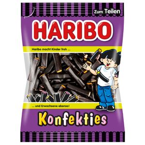 Haribo Konfekties Lakritzstangen mit leckerer Konfektfüllung 160g