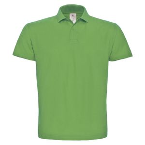 B&C ID.001 Unisex Polo-Shirt, Kurzarm BC1285 (3XL) (Real Grün)