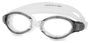 AQUA SPEED Schwimmbrille Triton transparent/schwarz Taucherbrille