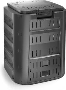 NABBI Zahradní kompostér IKL320C 320 l - Černá