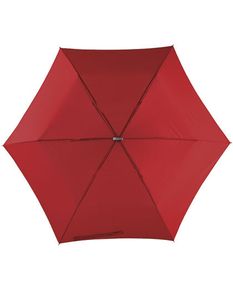 Deštník Printwear Super Flat Mini Pocket Umbrella SC81 Red Ø cca 88 cm