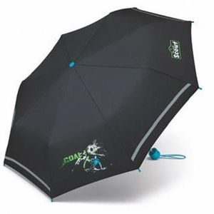 Scout Regenschirm Taschenschirm Fußball
