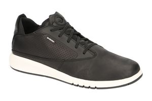Geox Respira Pánske nízke tenisky AERANTIS Nízke topánky U927FA Black, Veľkosť:EU 45 - UK 10.5 - 30 cm