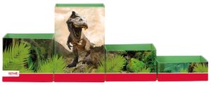 ROTH Multiköcher-Set "Tyrannosaurus" aus Karton 4 Fächer