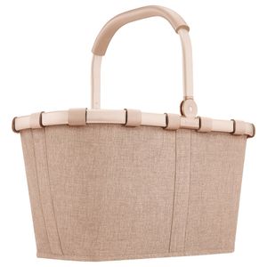 reisenthel carrybag, nákupný košík, košík, piknikový košík, taška na prenášanie, polyesterová tkanina, Frame Twist Coffee, 22 l, BK6043