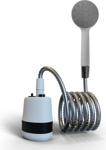 Přenosná sprcha Camping Outdoor Shower Ruční elektrická sprcha Ovládaná bateriemi Kompaktní ruční dobíjecí kempinková sprchová hlava