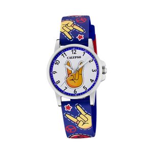 Calypso Kunststoff Kinder Uhr K5790/5 Analog Outdoor Armbanduhr blau D2UK5790/5