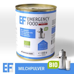EF Emergency Food - Bio Vollmilchpulver 350g