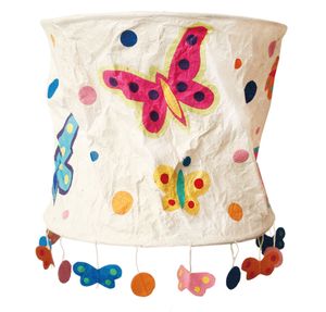 Lokta Papierlampenschirme aus handgeschöpftem Papier, Typ:Schmetterling