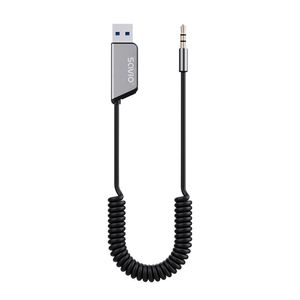 Savio TR-16 Transmitter AUX adaptér s funkciou handsfree, Bluetooth 5.3, Google Assistant/Siri