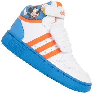 20|adidas x Disney Mickey Maus Mid Hoops 3.0 Baby / Kleinkinder Sneaker GY6633