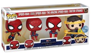 Funko POP! Marvel - 4er-Pack Spider-Man No way Home S3 #69147