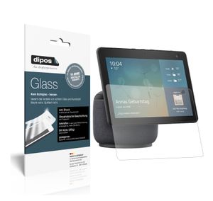 2x Amazon Echo Show 10 (3. Generation) Schutzfolie matt - Anti-Shock 9H Folie