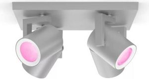 Philips Hue White and color ambiance Argenta 4er Spotlight Aluminium Neu