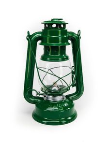 Petroleum Sturmlampe 24 cm grün Sturmlaterne Laterne Lampe