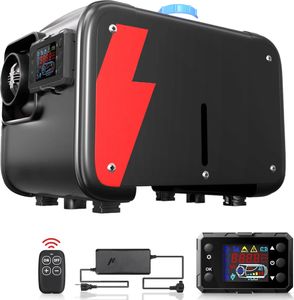 Dieselový ohrievač Hcalory, výkon 5000 W, kompaktný dizajn, bez BT, ale s adaptérom
