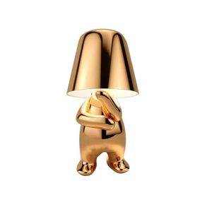 Luxus Bins Brother Tischlampe - Gold - Mr What