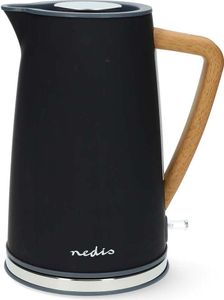 Wasserkocher | 1.7 l | Soft-Touch | Schwarz | Um 360 Grad drehbar | Verdecktes Heizelement | Strix® Controller | Boil-dry protection