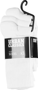 Urban Classics TB1471 | Športové ponožky 3-pack - farba: biela - veľkosť: 39-42