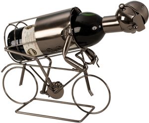 Flaschenhalter Metall Rennrad 24,5 cm Flaschenständer Weinhalter Metallständer