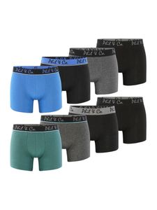 Phil & Co. Berlin Retro-Pants unterhose männer herren 8-Pack Jersey multicolor #3 S (Herren)