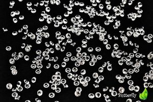 Dekosteine Diamanten 6mm, transparent 1000 Stück