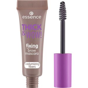 Essence Thick & Wow! Fixing Brow Mascara - Volume Effect Mascara 6 Ml #01-caramel Blonde 6 Ml