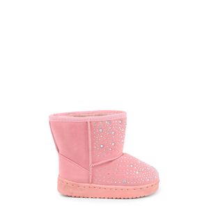 Shone Kinder Stiefeletten Boots Kinderschuhe, Slip-On, Größe:EU 26, Farbe:Rosa